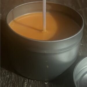 Orange Scented Candle in Tin